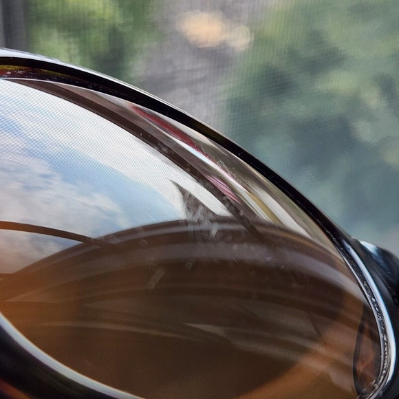 Coach S2026 Woman Sunglasses Tortoise Brown Round Wrap Frame Signature Gold C - Picture 9 of 14